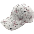 thumbnail image 1 of Hsqqdc Lace Rhinestone Baseball Cap, Bow-knot Butterfly Adjustable Sun Protection Hat, 1 of 6