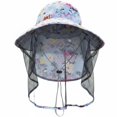 thumbnail image 1 of Hsqqdc Mosquito Head Net Sun Hat Mesh Face Bug Insect Proof Wide Brim Bucket Cap Outdoor, 1 of 7