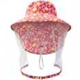 thumbnail image 1 of Hsqqdc Red Mosquito Net Hat Mesh Face Cover Insect Proof Sun Shade Bucket Cap Outdoor, 1 of 7