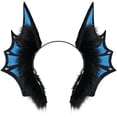thumbnail image 1 of Hsqqdc Resin Blue Sea Siren Headband with Fish Ears and Fin Detail, 1 Piece, 1 of 7