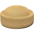thumbnail image 1 of Hsqqdc Straw Pillbox Hat, Retro Wedding Fedora Fashion Beret Fascinator Painter Hat, 1 of 7