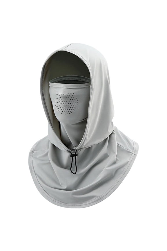 UV Protection Ice Silk Balaclava Hat Sun Face Mask Breathable Neck Guard Outdoor