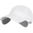 thumbnail image 1 of Hsqqdc Unisex Retractable Wide Brim Sun Visor Cap Adjustable Anti-UV Baseball Hat Outdoor, 1 of 7