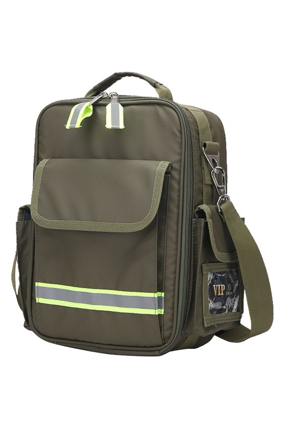 Waterproof Large Capacity Empty First Aid Kit Backpack, Emergency Disaster Relief Survival Bag for Home Outdoor Use