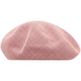 thumbnail image 1 of Hsqqdc Women Vintage Solid Color Beret French Painter Hat Cotton Linen Autumn Winter Cap, 1 of 6
