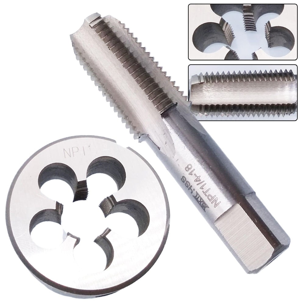 Hss 1/418 Npt Tap& 1/418 Npt Die Right Hand