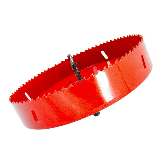 Hss Bi-Metal Hole Saw With Chuck For Wood And Metal 200Mm