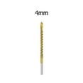 thumbnail image 1 of Hss Drill Bit Spiral Screw Metric Composite Tap for Wood Cutting Drilling 4Mm, 1 of 6