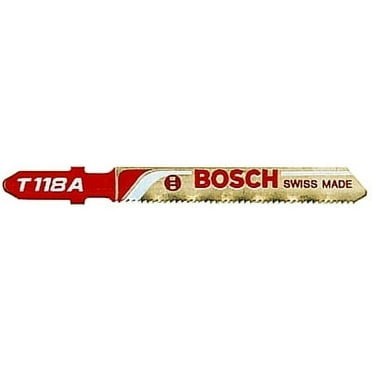 Hss Jigsaw Blades, 3 5/8 In, 17-24 Tpi | Bundle of 5 Packs