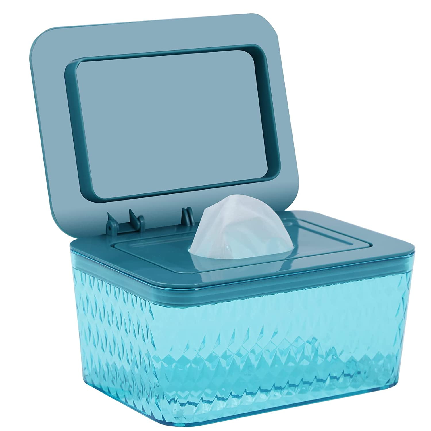 Hswt Wipes Dispenser Seal-Designed Wipe Dispenser Holder Wipes Case Box for Bathroom Keep Wipes Fresh