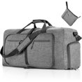 thumbnail image 1 of Ht Viik 65L/85L Foldable Travel Duffle Bag, Lightweight Checked Luggage with Shoe Compartment, Water-Resistant Weekender Overnight Bag for Men & Women, 1 of 9