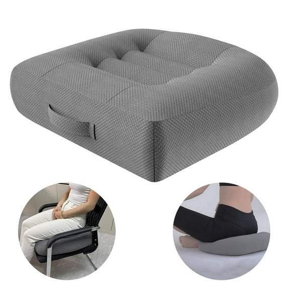 Adult Booster Seat Cushion, Car Seat Cushions for Short People/thick Office Chair Booster Seat Increase Field of View, for Trucks, Car, Office Chair, Home, Wheelchair,angle Lift Seat Cushion