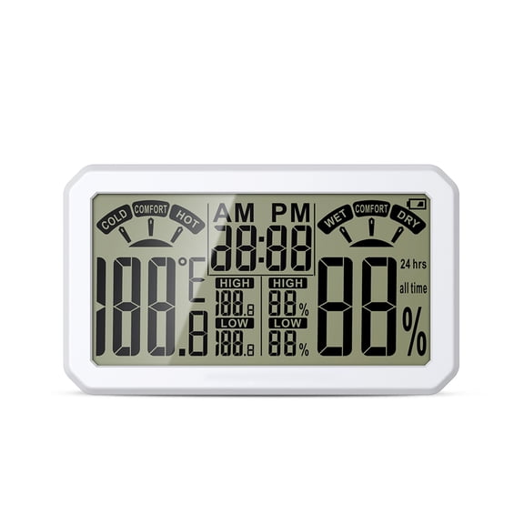 Ht683 Lcd Temperature Humidity Meter Smart Indoor Temperature Humidity Reminder