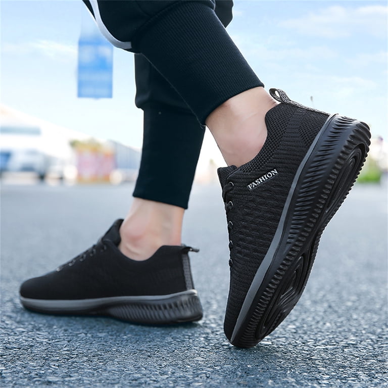 Lightweight Athletic Running Sneakers for Men Breathable Mesh Gym Workout Shoes Men main image 4