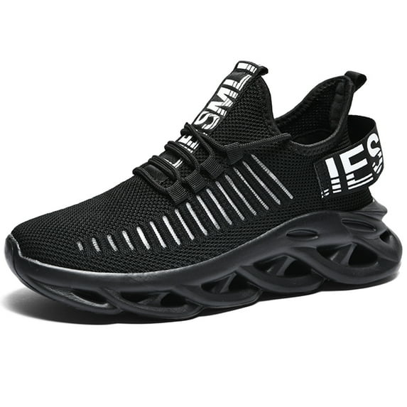 Htcenly Men Running Shoes Athletic Sports Shoes Lightweight Gym Jogging Comfortable Casual Fashion Sneakers Outdoor Walking Breathable Slip on Shoes Trainers