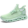 thumbnail image 1 of Htcenly Men Running Shoes Athletic Sports Shoes LightweightGym Jogging Comfortable Casual Fashion Sneakers Outdoor Walking Breathable Slip on Shoes Trainers, 1 of 10