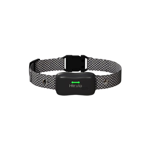Htcuto GT1 Wireless Dog Fence Training Collar 2-in-1 3500ft Fence 6100ft Training Rangewith 4 Training Modes Rechargeable IPX7 Waterproof for Large/Medium/Small Dogs (Black, only 1 Collar) C97