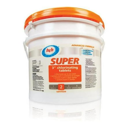Hth Super Sanitizing Chlorine Pool Chemicals, 25 lbs