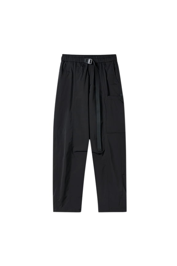 Htigea 2024 Cargo Pants for Men Basic Solid Work Pants Quick-Drying Drawstring Joggers Loose Baggy Long Pants Comfort Athletic Track Pants with Pocket M-3XL