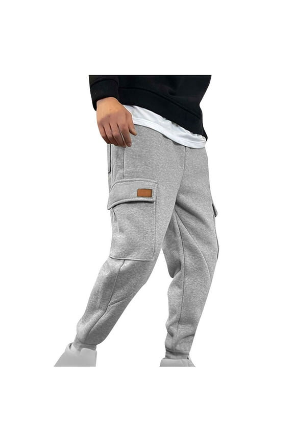 2025 Drawstring Sweatpants for Men 2025 Fall Harem Pants Athletic Workout Pants Elastic Waist Solid Color Casual Jogging Pants with Pocket M-3XL