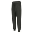 thumbnail image 1 of Htigea Clearance 2024 Men's Fast Dry Stretch Pants 2024 Summer Ice Silk Breathable Quick Dry Drawstring Sweatpants Basic Solid Jogging Pants with Pockets M-4XL, 1 of 6