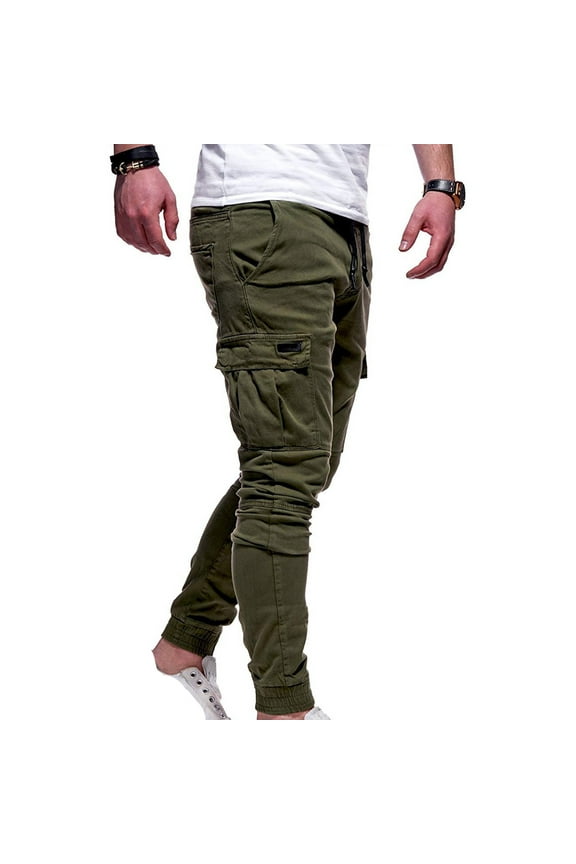 Clearance 2024 Mens Drawstring Sweatpants 2024 Fall Casual Work Pants Skinny Joggers Long Pants Athletic Sport Track Pants M-4XL