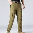 thumbnail image 1 of Htigea Clearance Men's Hiking Cargo Work Pants Resistant Fishing Travel Climbing Outdoor Stretch Pants High Performance Sport Athletic Tactical Pants M-5XL, 1 of 6