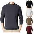 thumbnail image 1 of Htigea Clearance Men's Hiking Shirts Athletic T-Shirts Spf Long Sleeve Shirts Outdoor Work Swim Fishing Tops Today Sales Black,XXXL, 1 of 2