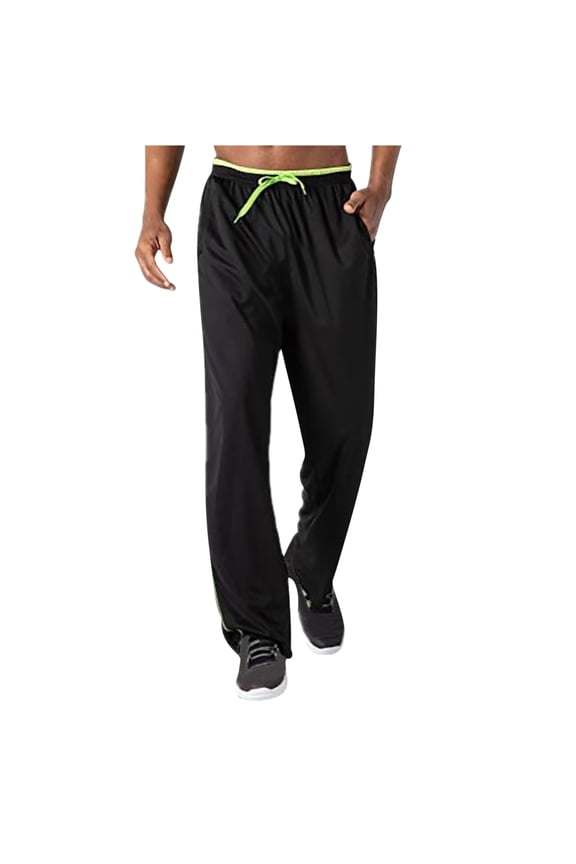 Htigea Men's Sweatpants Jogger Cargo Sweatpant New Mesh Drawstring Elastic Breathable Sweatpants Casual Pants Sports Pants Today Green,S