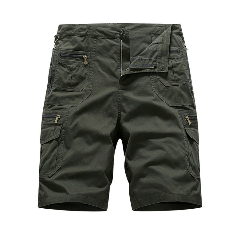 Htigea Clearance Mens Big and Tall Cargo Shorts with Multi Pockets Outdoor Combat Shorts Summer Casual Shorts Comfortable Camping Cargo Shorts Prime Deals Walmart