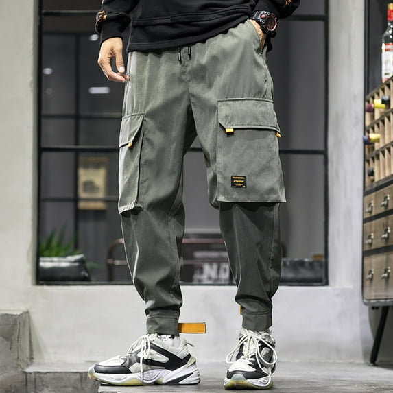 Htigea Clearance Mens Sweatpants Joggers Men's Athletic Running Pants Active Lightweight Workout Gym Loose Fit Sweatpants with Pockets M-3XL