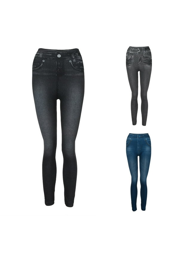 Skinny Jeans for Women High Waist Stretchy Classic High Rise Slimming Denim Trousers Pants Today Sales Black XL