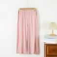 thumbnail image 1 of Htigea Clearance Womens Wide Leg Yoga Pants High Waisted Side Slit Joggers Casual Loose Lounge Sweatpants with Pockets- 28" / 18" Inseam under $10.00 Pink,XL, 1 of 5