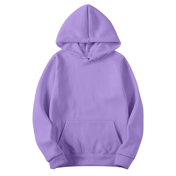 Htigea Hoodies for Women Oversized Hooded Sweatshirts with Pocket | Long Sleeve Pullover, Baggy Tops, Fall Winter Layering, Fashion Clothes, Travel & Everyday Wear Purple XXXL