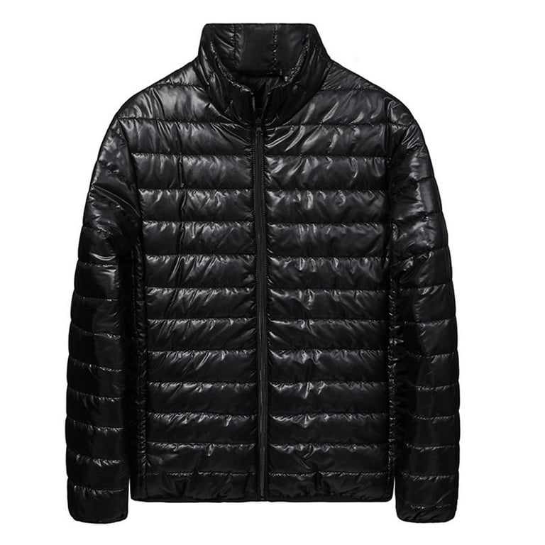 Htigea Mens Lightweight Packable Puffer Jacket Water-Resistant