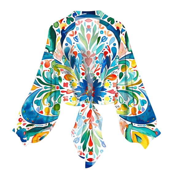 Htigea Womens Open Front Cardigans Chiffon Long Sleeve Soft Cover Ups Fall Cardigan Elegant Short Cardigan Tops A Multicolor,S