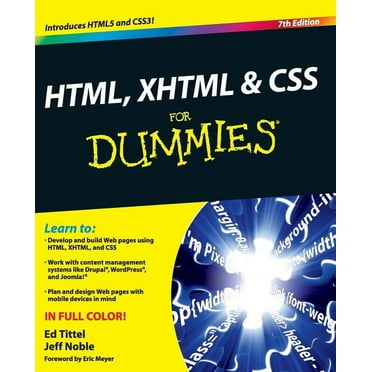 Html, XHTML and CSS for Dummies, (Paperback)