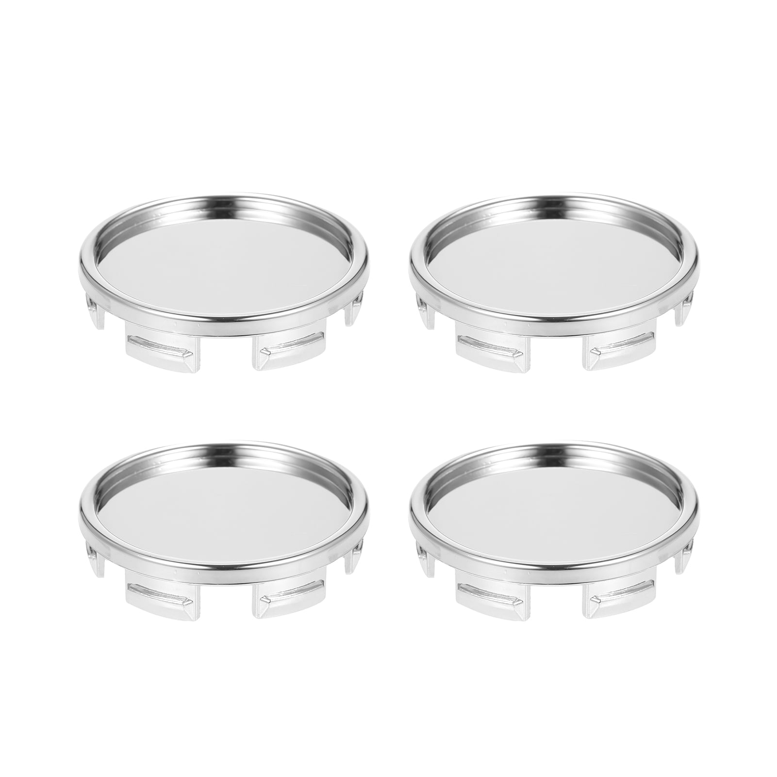 4-Pack 58mm Universal Black ABS Wheel Center Caps - Fits Honda, Subaru, RTX & More 4 thumbnail image