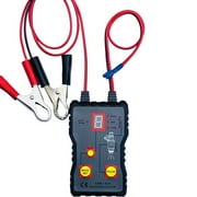 Htovila Auto Fuel Injector Tester 12 V 4 Pulse Modes Car Vehicle Fuel Pressure System Diagnostic Scan Testing Tool Cleaning Tool Kit