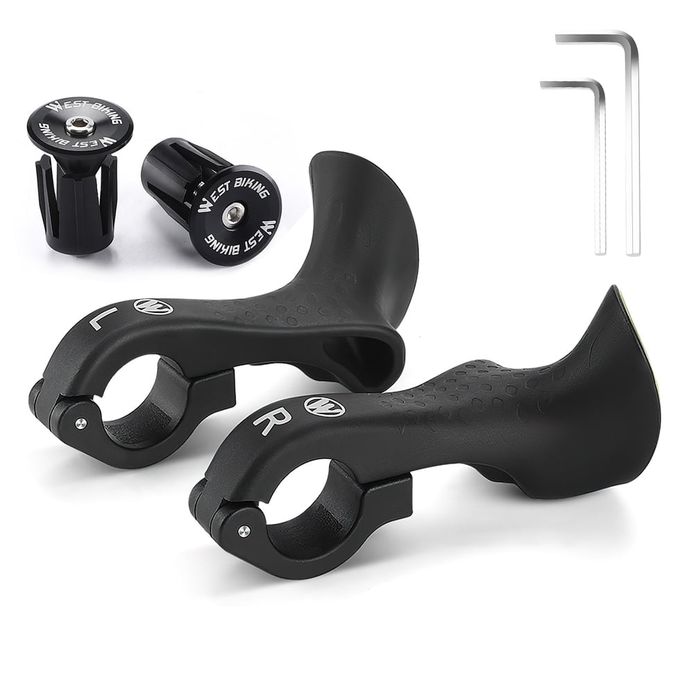 Htovila Bar End Ergonomic Design for Comfortable Cycling Enhance