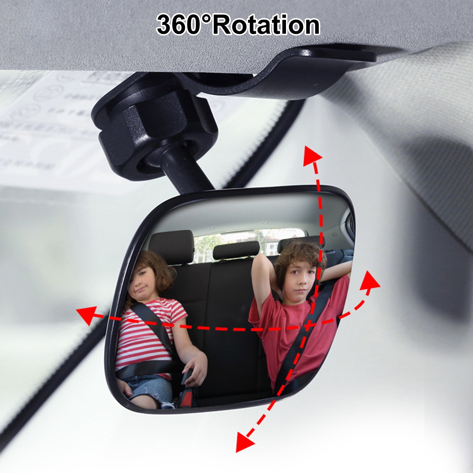 Baby Car Mirror  Adjustable Rear View Mirror for Babies - Mothers