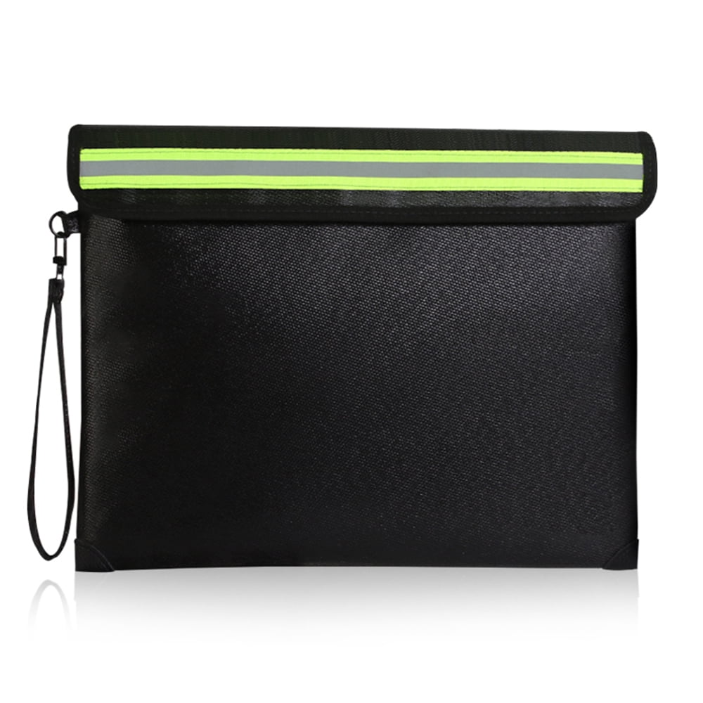 Htovila Document Pouch,A4 Waterproof ZipperWith Money Office Use - Pouch Heat Cash Document A4 Waterproof Heat CashZipper Pouch Heat Money Passport Valuables With Money Passport