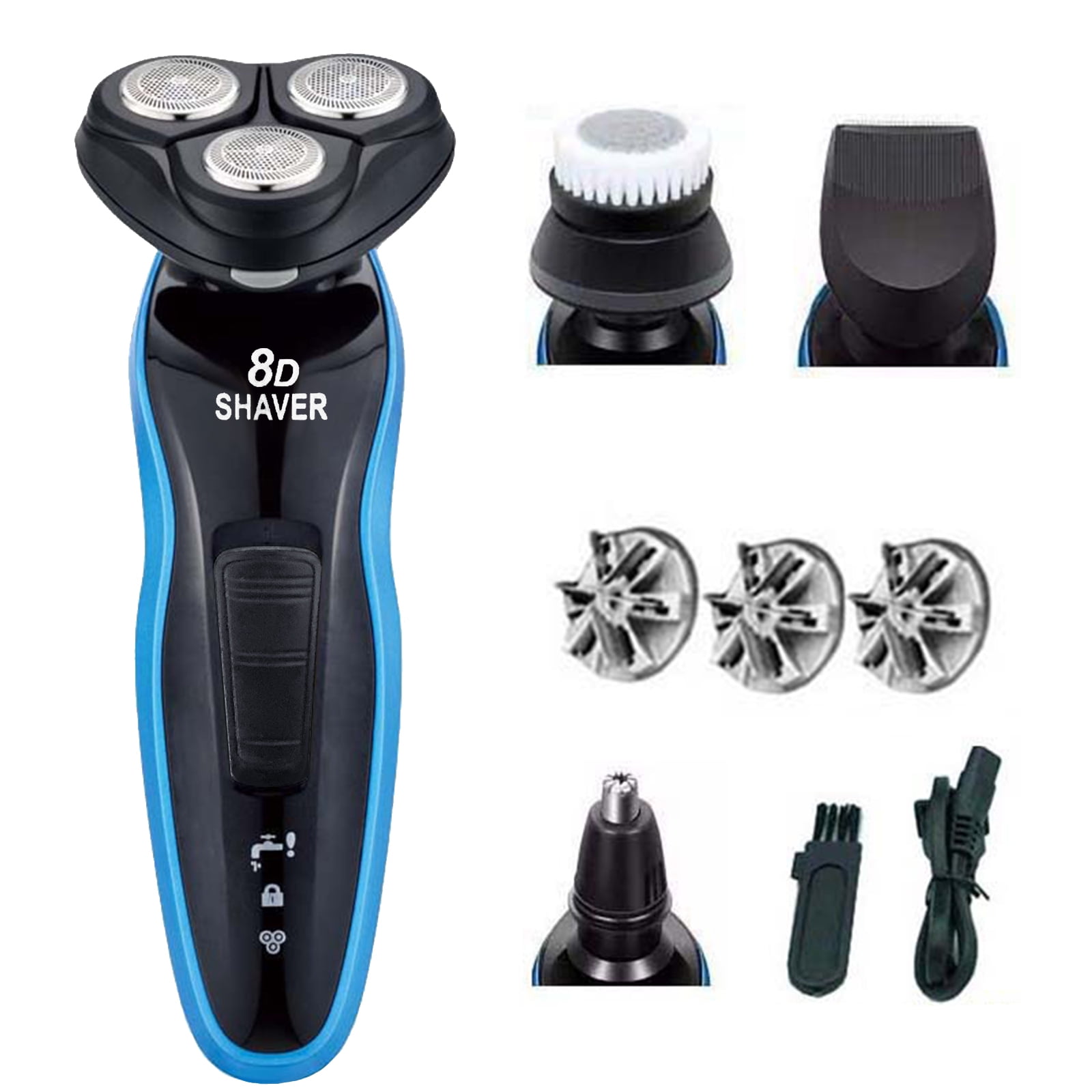 Htovila Electric shaving device,Remover Sideburns Nose Hair Barber