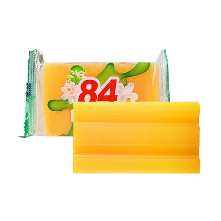 Htovila Laundry Soap Bar Floral Fragrance Washing Soap Stain Remover Household Supplies for Cleaning Washing Clothes Clothing Fabric