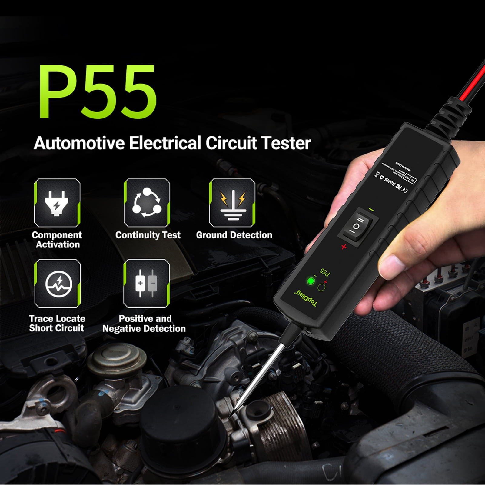 Automotive clearance electrical testing