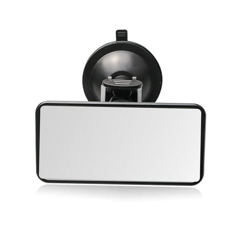 Htovila Rear View Mirror Suction Cup Windshield Mirror Real-time Backseat Infant Baby Child Monitor Rotatable Car Mirror