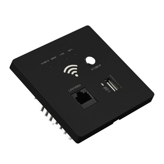 Htovila Router,300M AP Point Router 300M AP Router WPS Encryption Socket Wall Mount WiFi Router Florbela In-Wall Wireless dsfen HAVOU in-Wall Router IUPPA Router SIUKE in-Wall