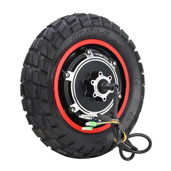 Htovila Tyre,500W Motor M4/M4PRO Scooter 10 Inch Tire Rear Wheel M4/M4PRO Scooter 10 48V 500W Motor Inflatable Tire Rear Motor M4/M4PRO Scooter Rear Wheel Motor Inch Inflatable Tire Tyre PAPAPI