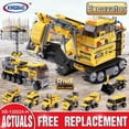 thumbnail image 1 of Htovila XINGBAO 13002 Excavator 8 in 1 Building Block with Box, 1 of 2