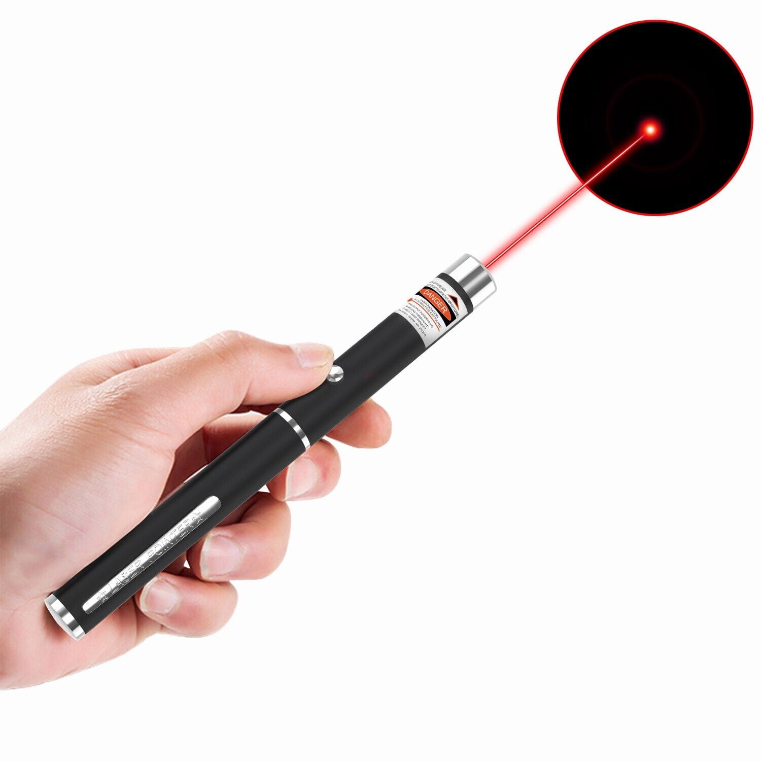 Red Beam Laser Pointer Pen Powerful 1MW Ultra Bright Lazer Light Cat Pet Toy